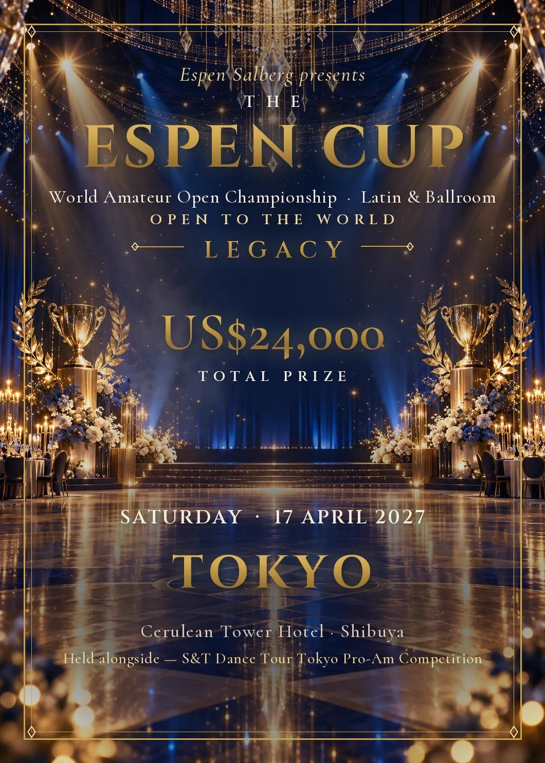 THE ESPEN CUP 2027 ポスター